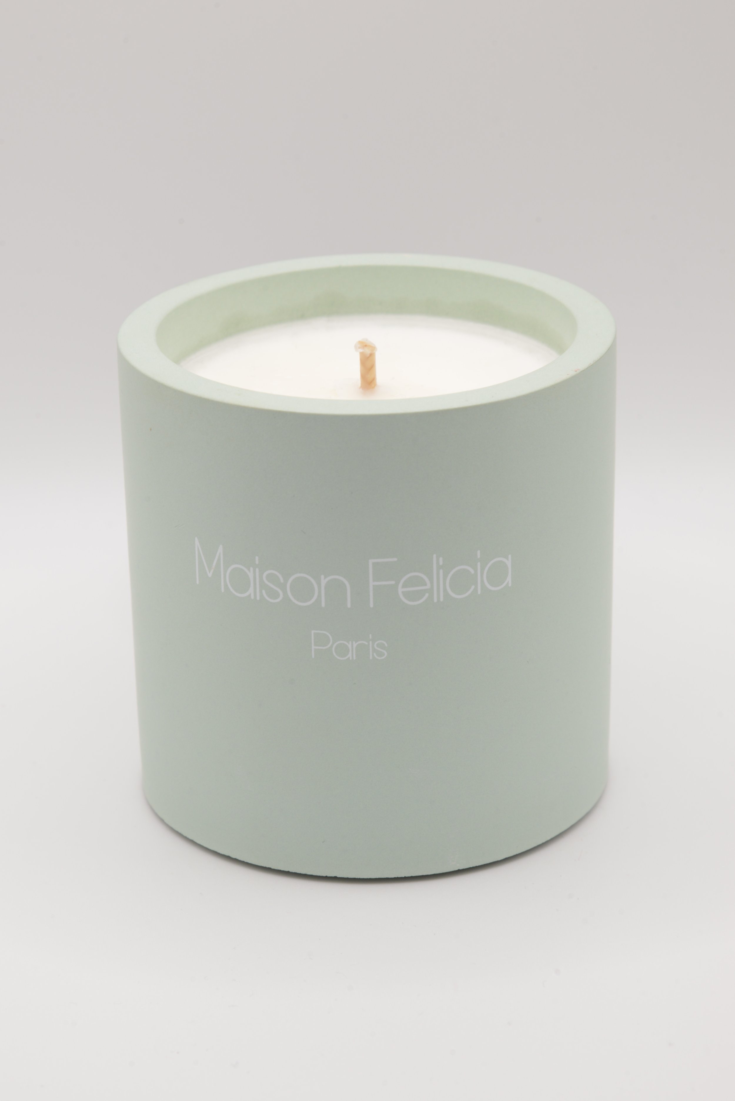 Bougie "Sève de figuier" - Vert Céladon