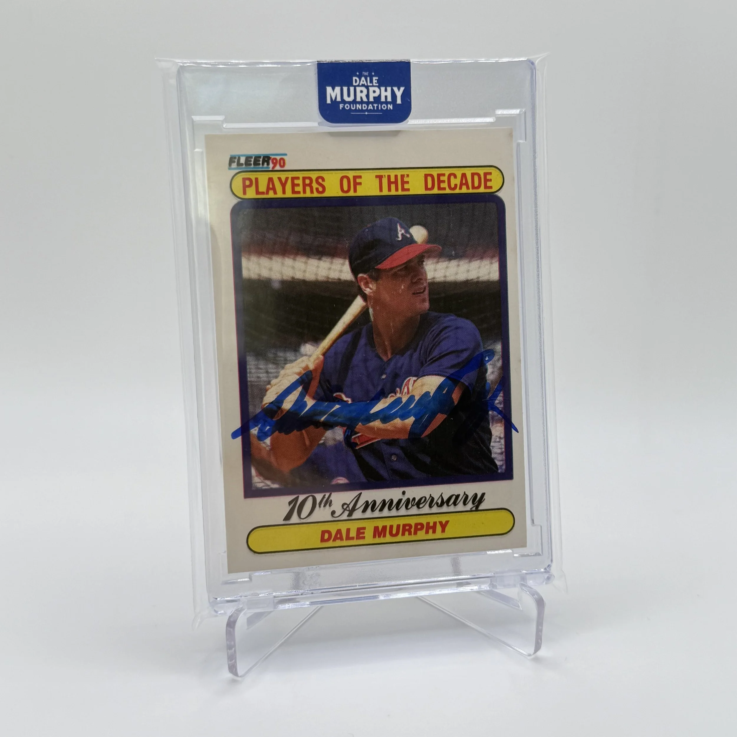1990 Fleer Players of the Decade Dale Murphy