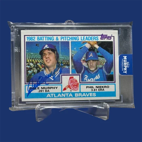 1983 Topps Braves Leaders