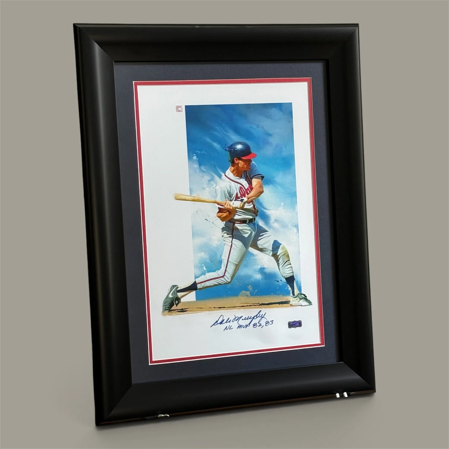 Dale Murphy Framed Print - MVP Experience Print