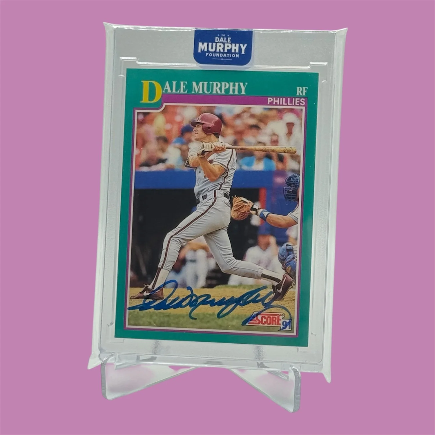 1991 Score Dale Murphy