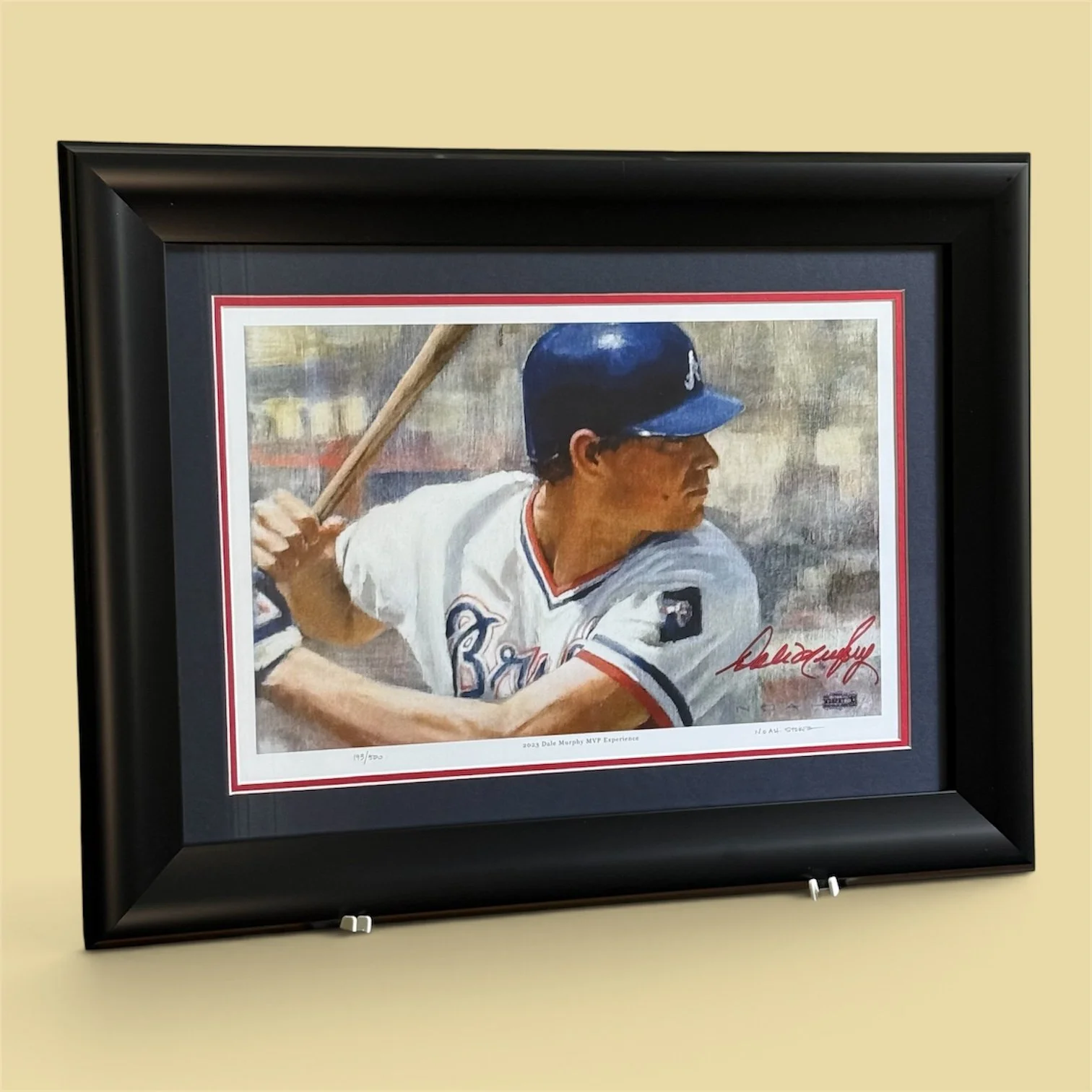 Dale Murphy Framed Print - 2025 MVP Experience Print