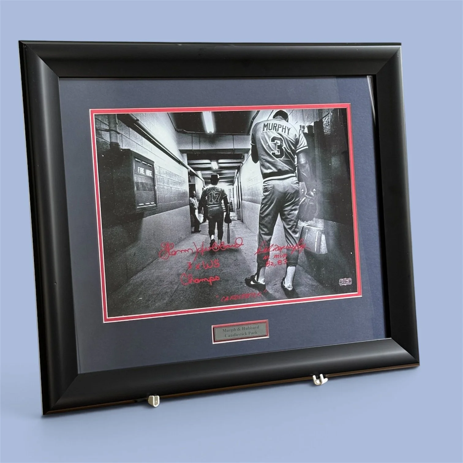 Dale Murphy Framed Photo - Candlestick (Large)