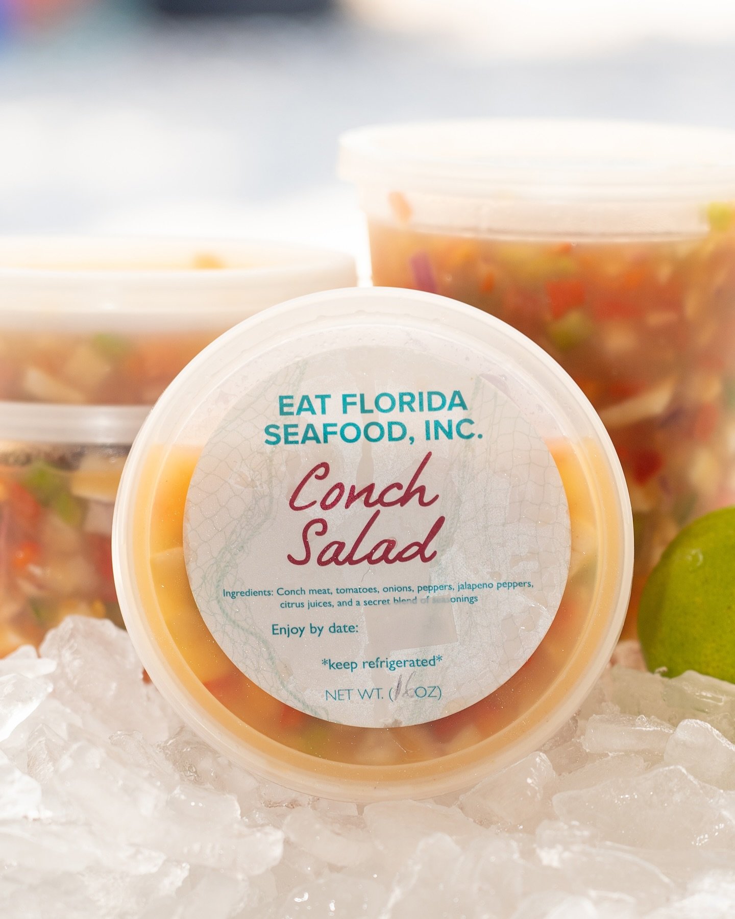 Our conch salad is a blend of tomatoes, onions, jalapenos, citrus and our secret-spice blend. It is best enjoyed with our &ldquo;EFS&rdquo; tortilla chips and a cold beer! 

A little spicy and a little tangy, this refreshing Key&rsquo;s recipe is mad