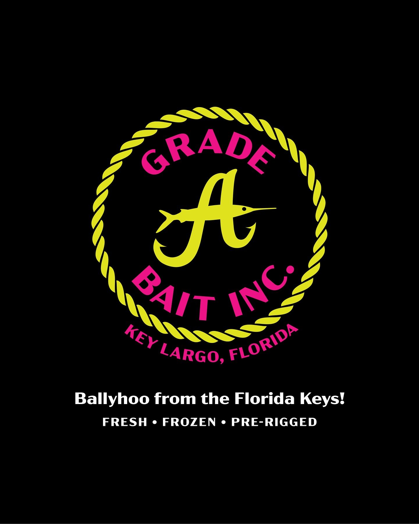 Introducing our new company, &ldquo;Grade A Bait!&rdquo; 

We strive to carry the best local fresh and frozen ballyhoo, pre-rigged or not!

Give Adam a call (305) 522-3194 or stop by Eat Florida Seafood with any questions, website coming soon!

#Grad