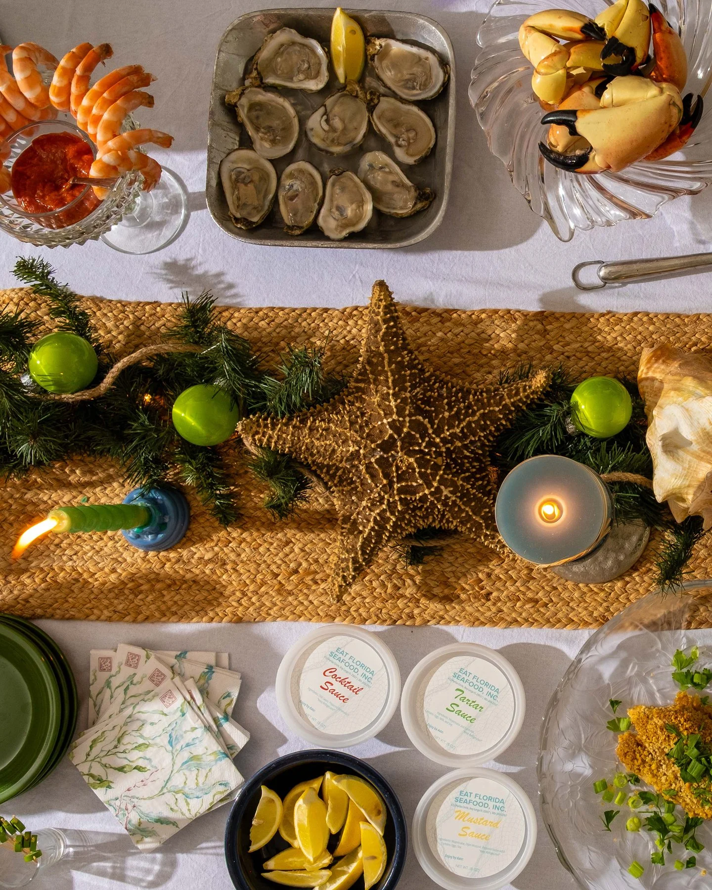 Merry Christmas from the Florida Keys! 

Wishing you a day filled with family, friends, and the freshest flavors from our waters. Whether it&rsquo;s lobster, stone crab, fish dip, or a cozy seafood feast, may your table be full and your hearts even f