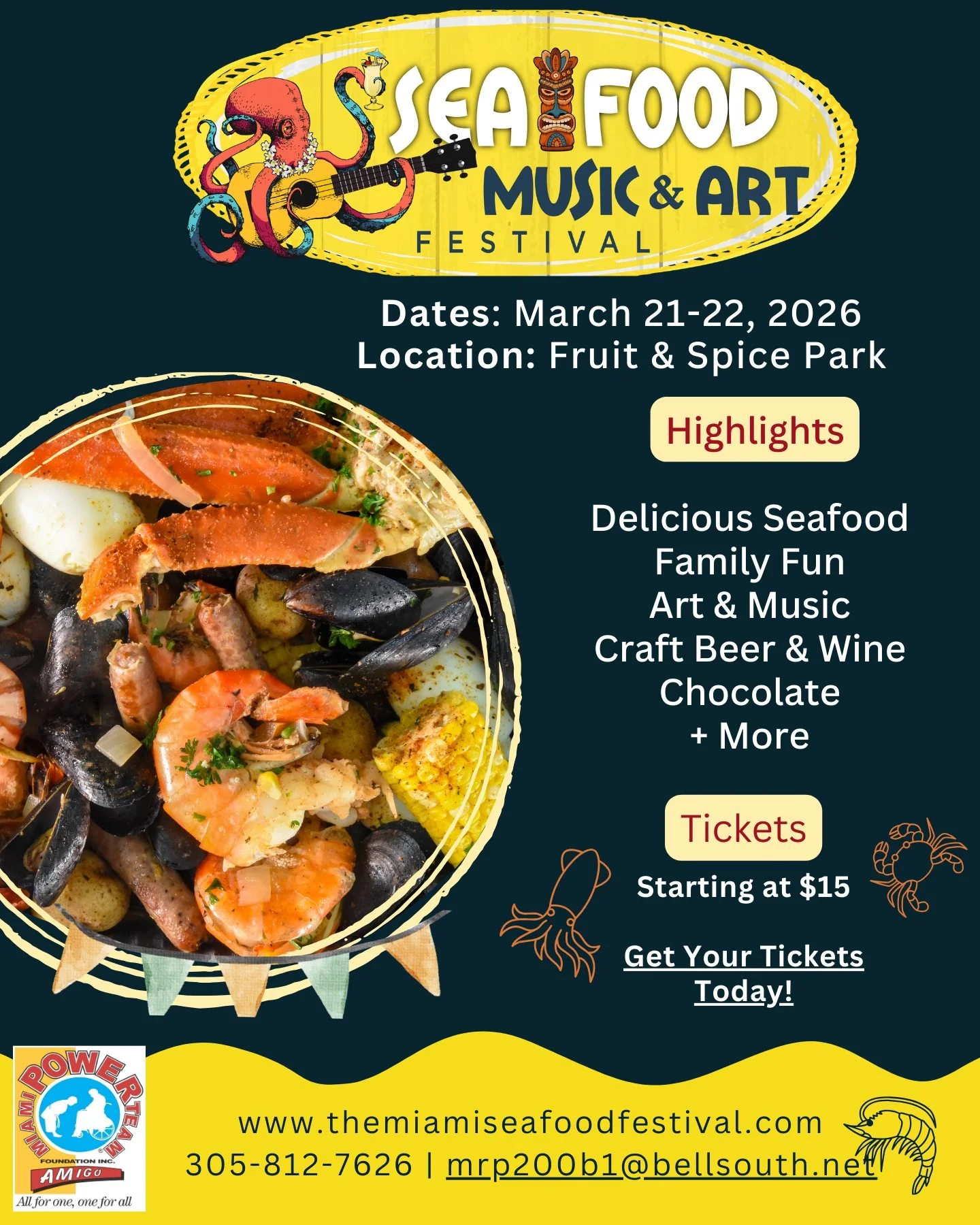 Come see us this weekend at the Miami Seafood Festival! We will be cooking up your Keys favorites all weekend long. If you can't make it to the mainland, we are always at the market!

#EatFloridaSeafood