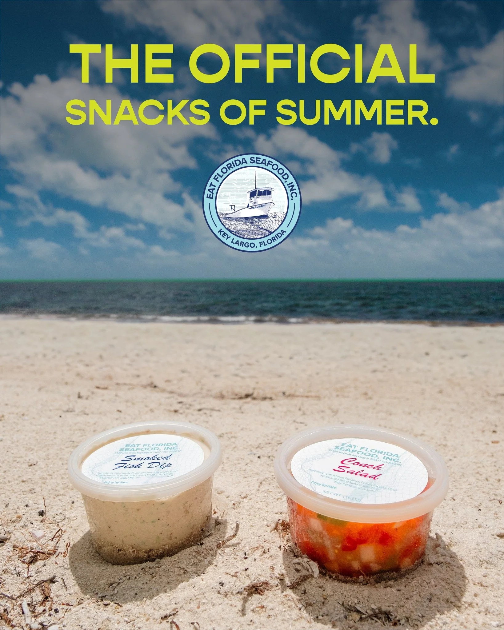 The official snacks of summer in the Upper Keys ☀️

Locals know it&rsquo;s all about fresh, made-from-scratch fish dip and conch salad.
Stop by Oceanside Market to grab yours&mdash;and stay tuned, Bayside Market is coming soon.

#EatFloridaSeafood #U