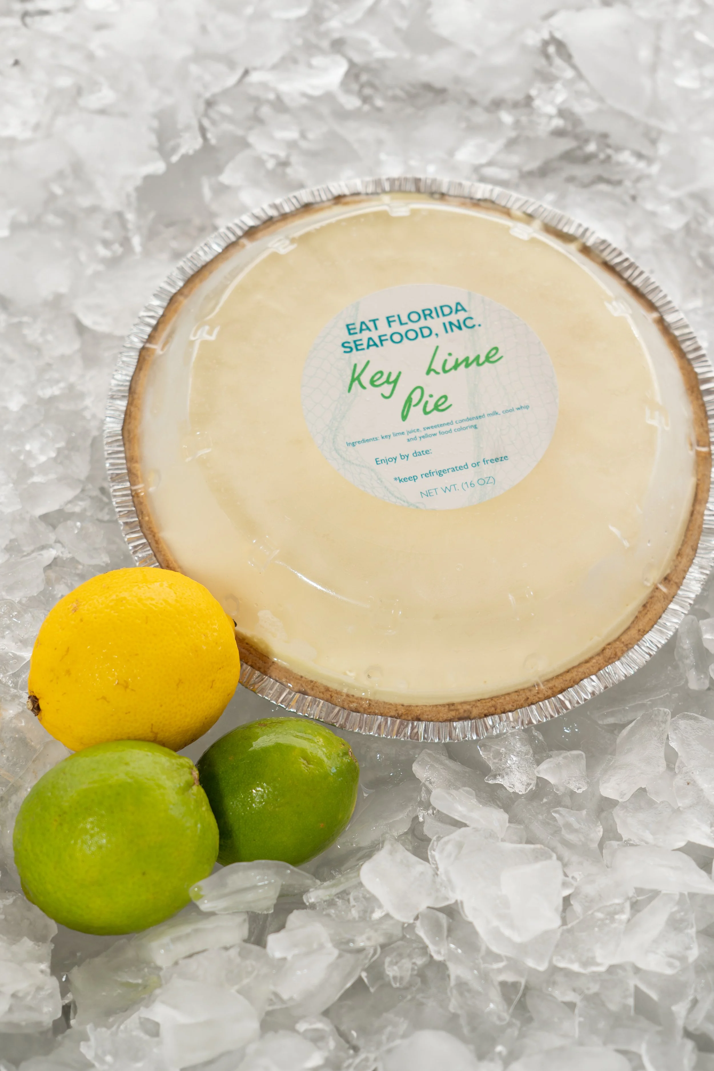 Authentic Florida Key Lime Pie, Whole