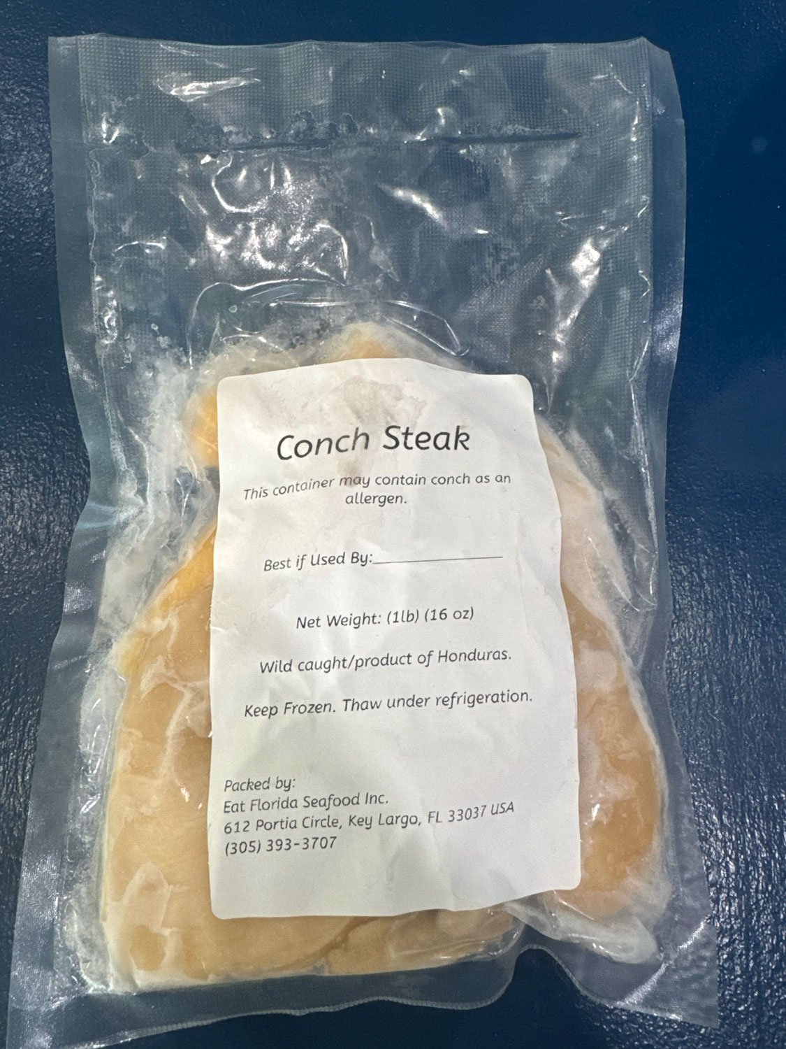 Conch Steaks - 1lb