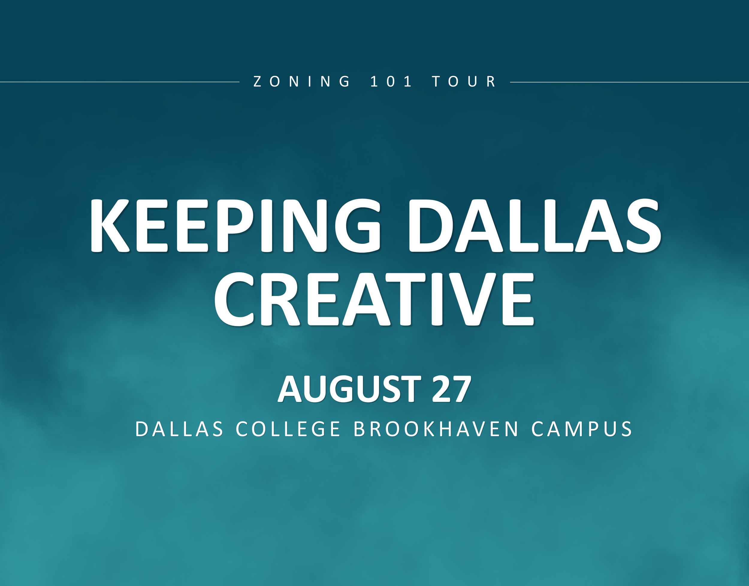 Zoning 101 Tour: Keeping Dallas Creative