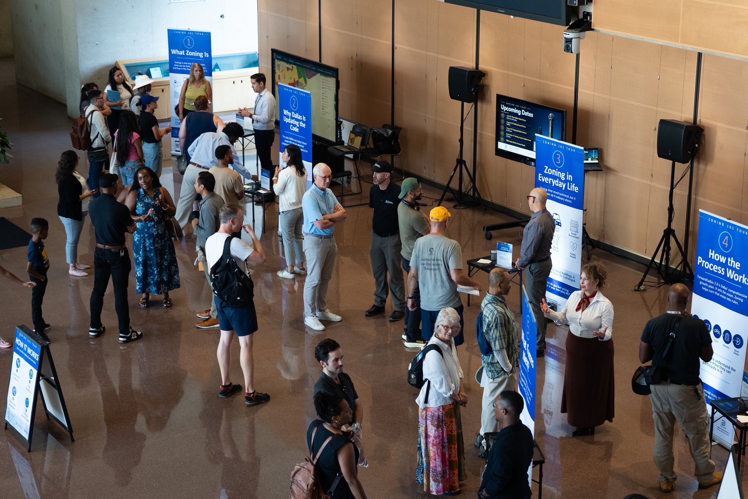 Zoning 101 Tour Kicks Off at Dallas City Hall