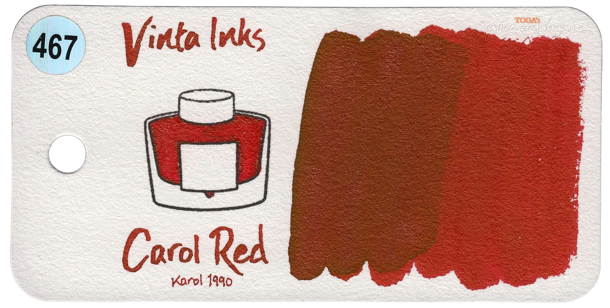 Vinta Inks - Carol Red