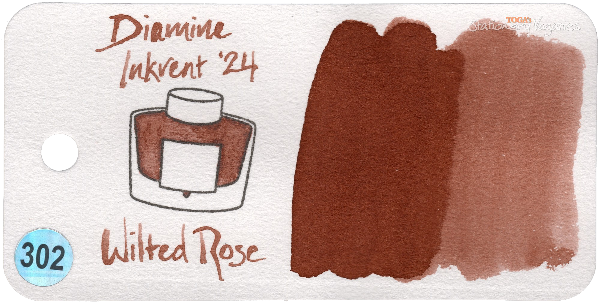 Diamine Wilted Rose