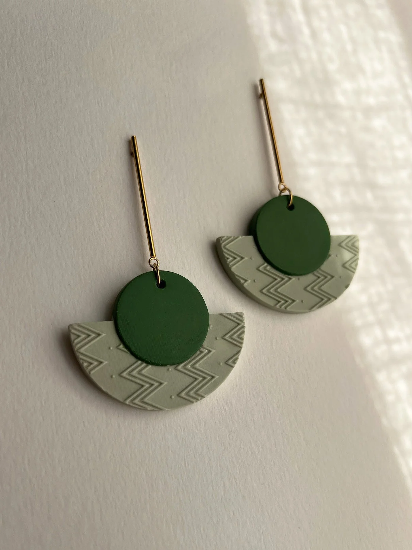 handmade-jesmonite-earing-green large berlin gift..jpg