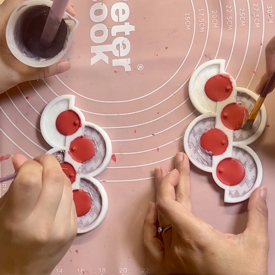 Jesmonite earrings process.jpg
