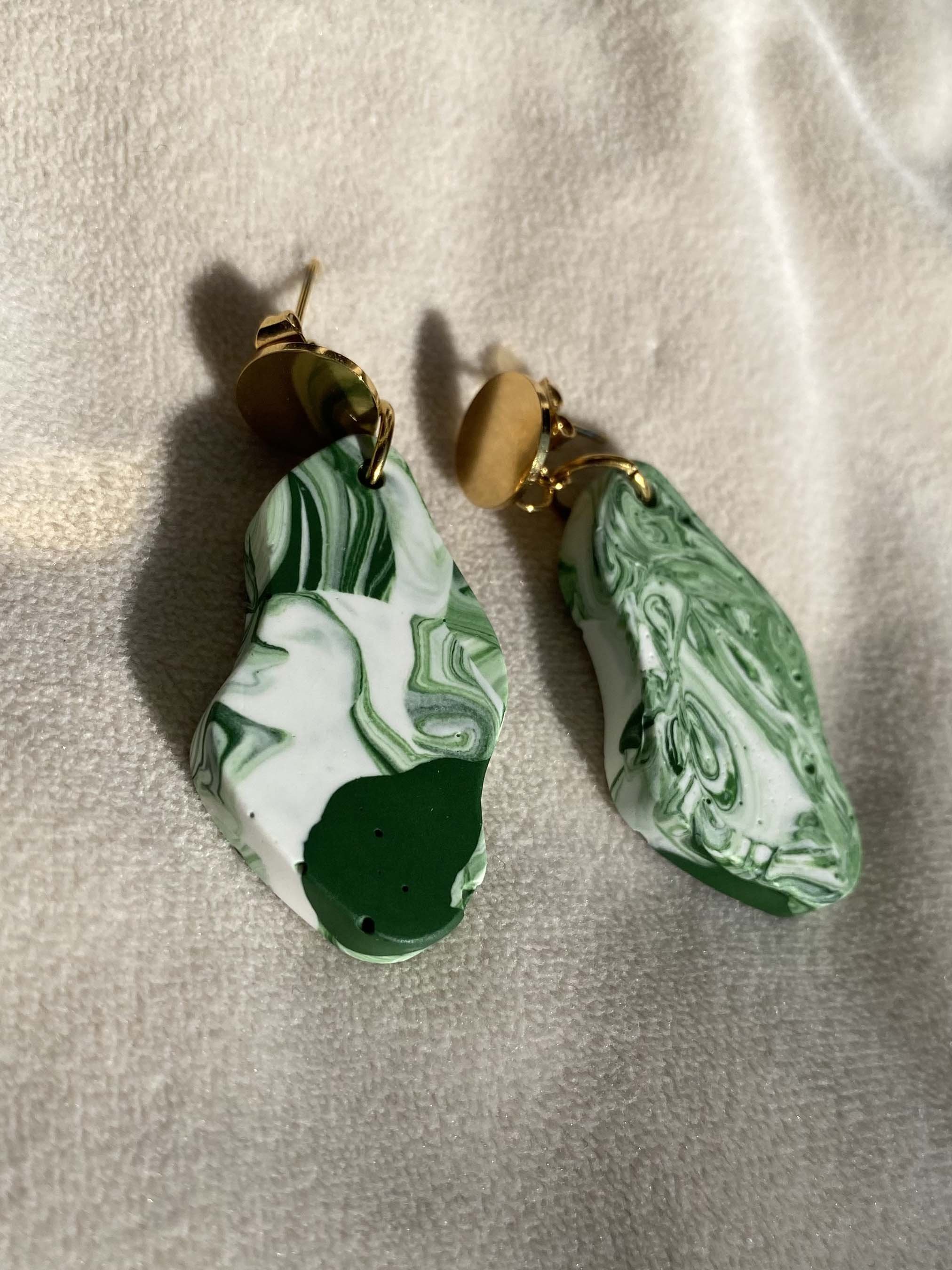 medium size green earrings golden.jpg