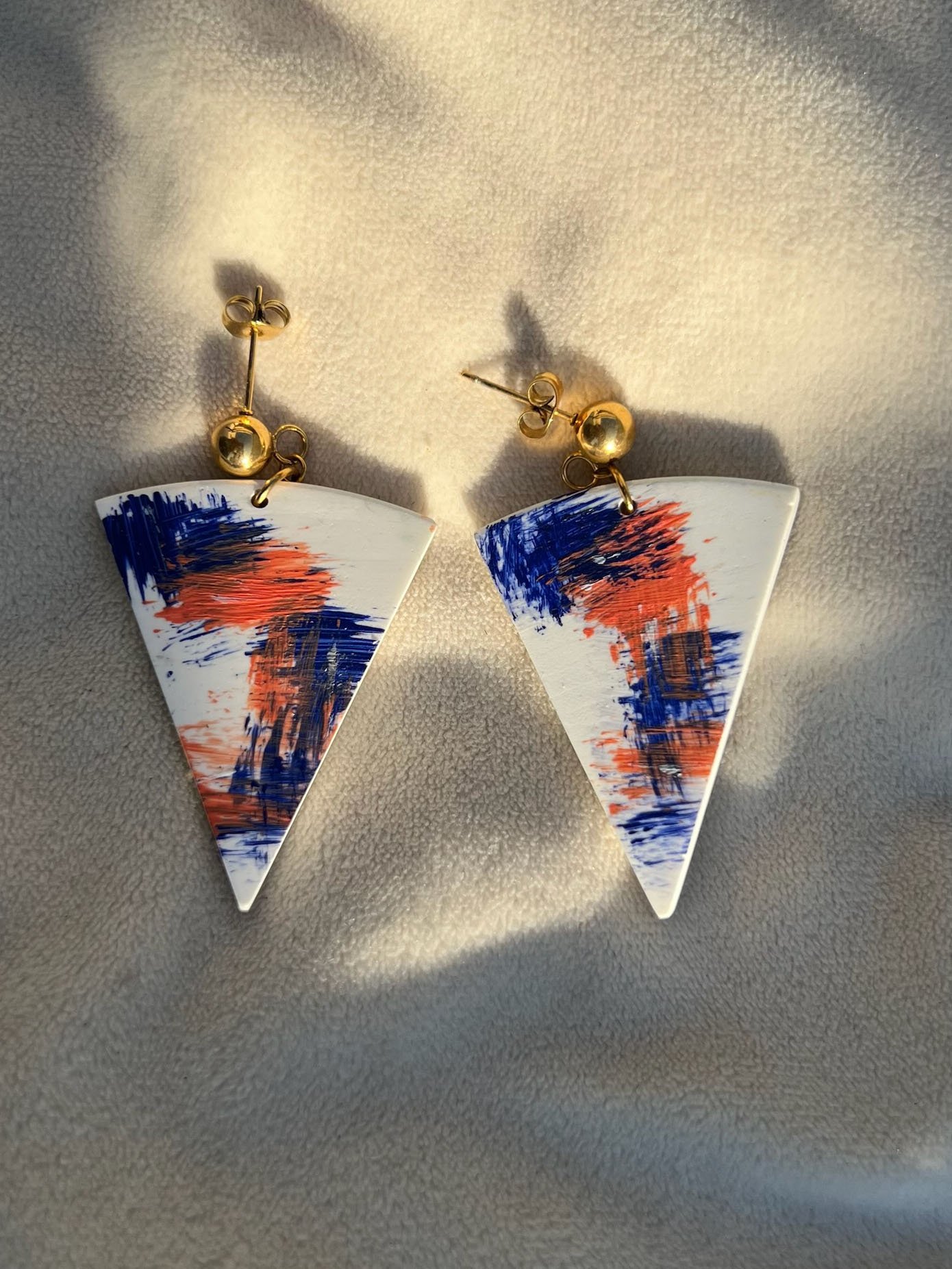 orange and blue earrings golden hand painted 1.jpg