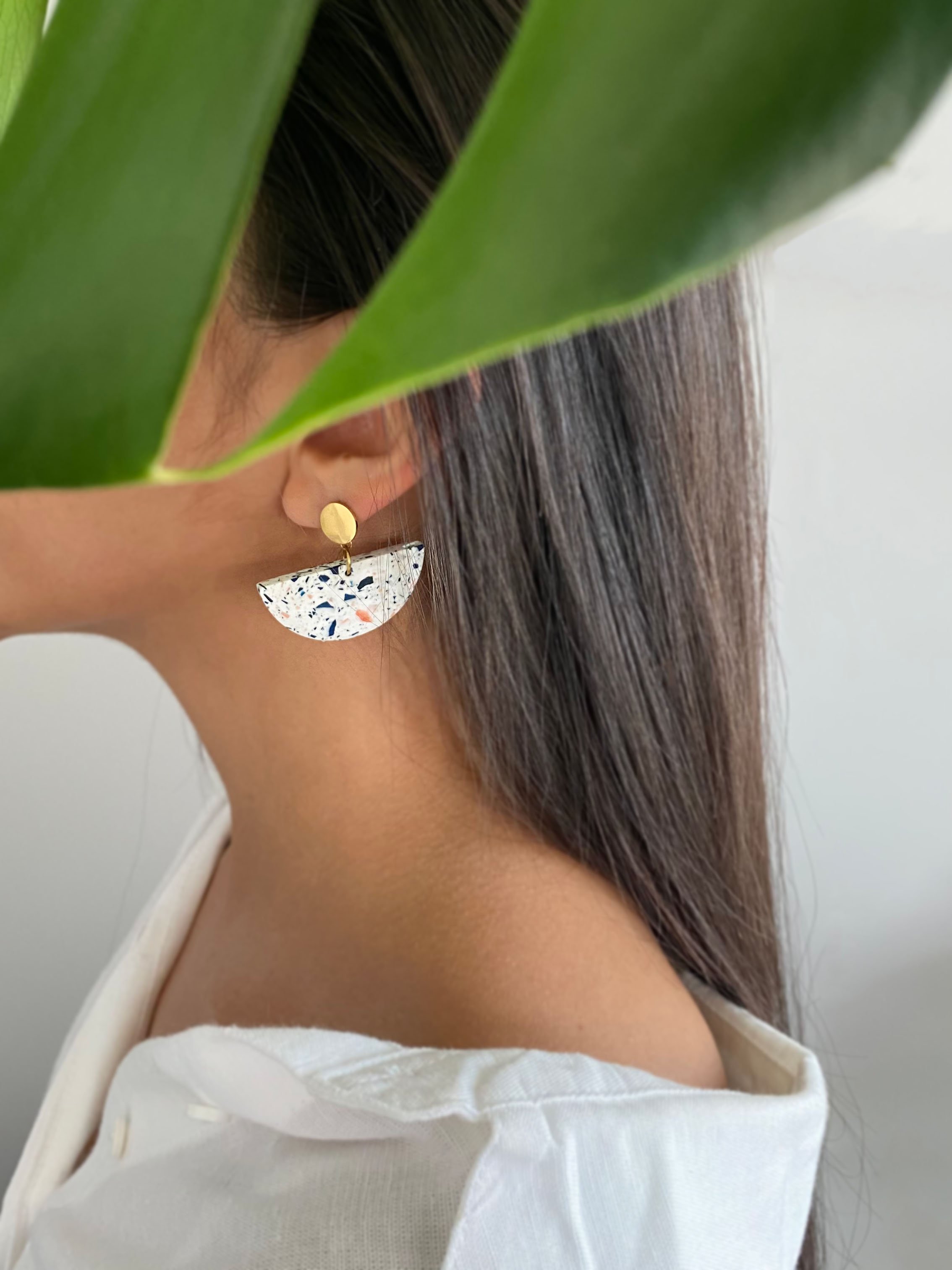 big white earrings blue and salmon terrazo golden .jpg