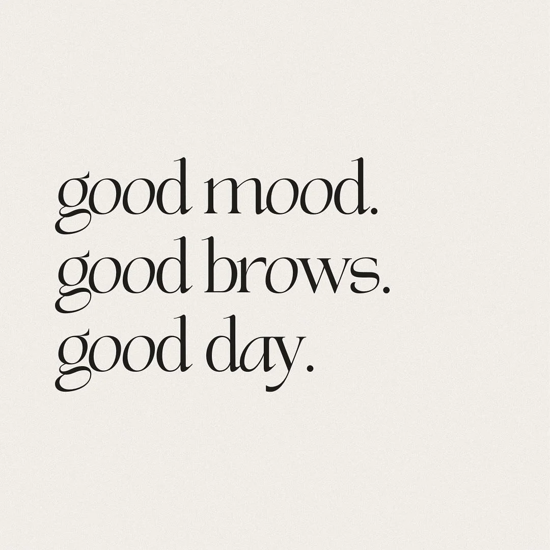 If my brows are good, I&rsquo;m good 👌🏼 It&rsquo;s true&mdash;brows can make or break a look. Whether it&rsquo;s fluffy, defined, or natural, the right brow shape gives that effortless lift. 

Need to level up your brow game? Book our brow services
