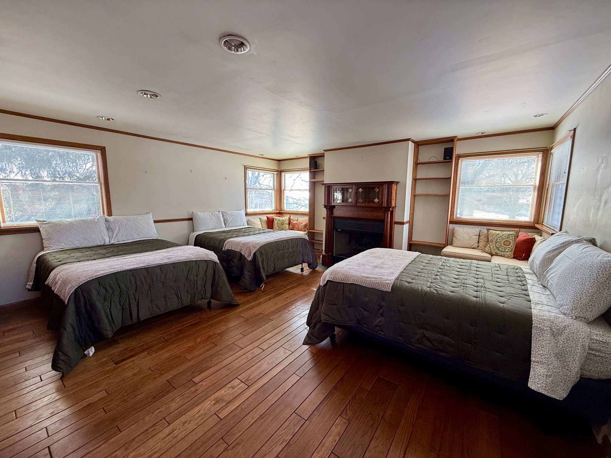 Upstairs Bedroom 1 (3 full beds)