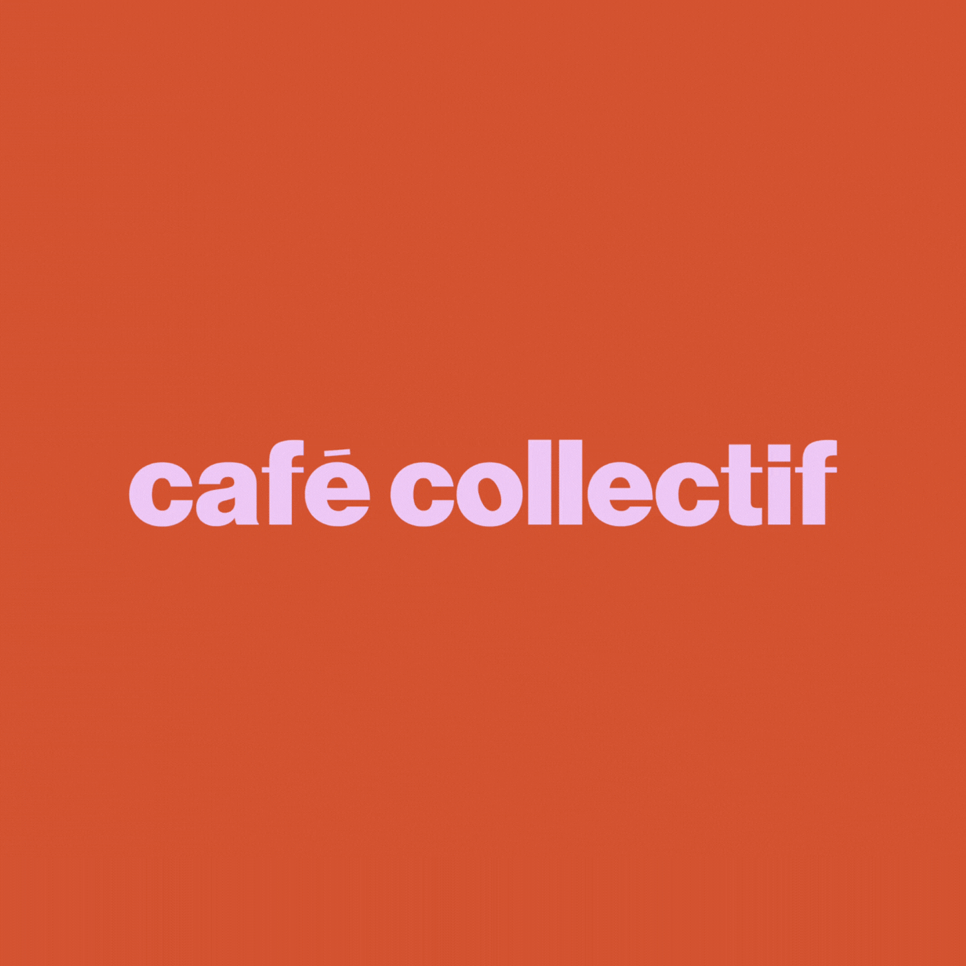 GIF montrant un logo identique décliné en quatre versions avec des couleurs différentes.