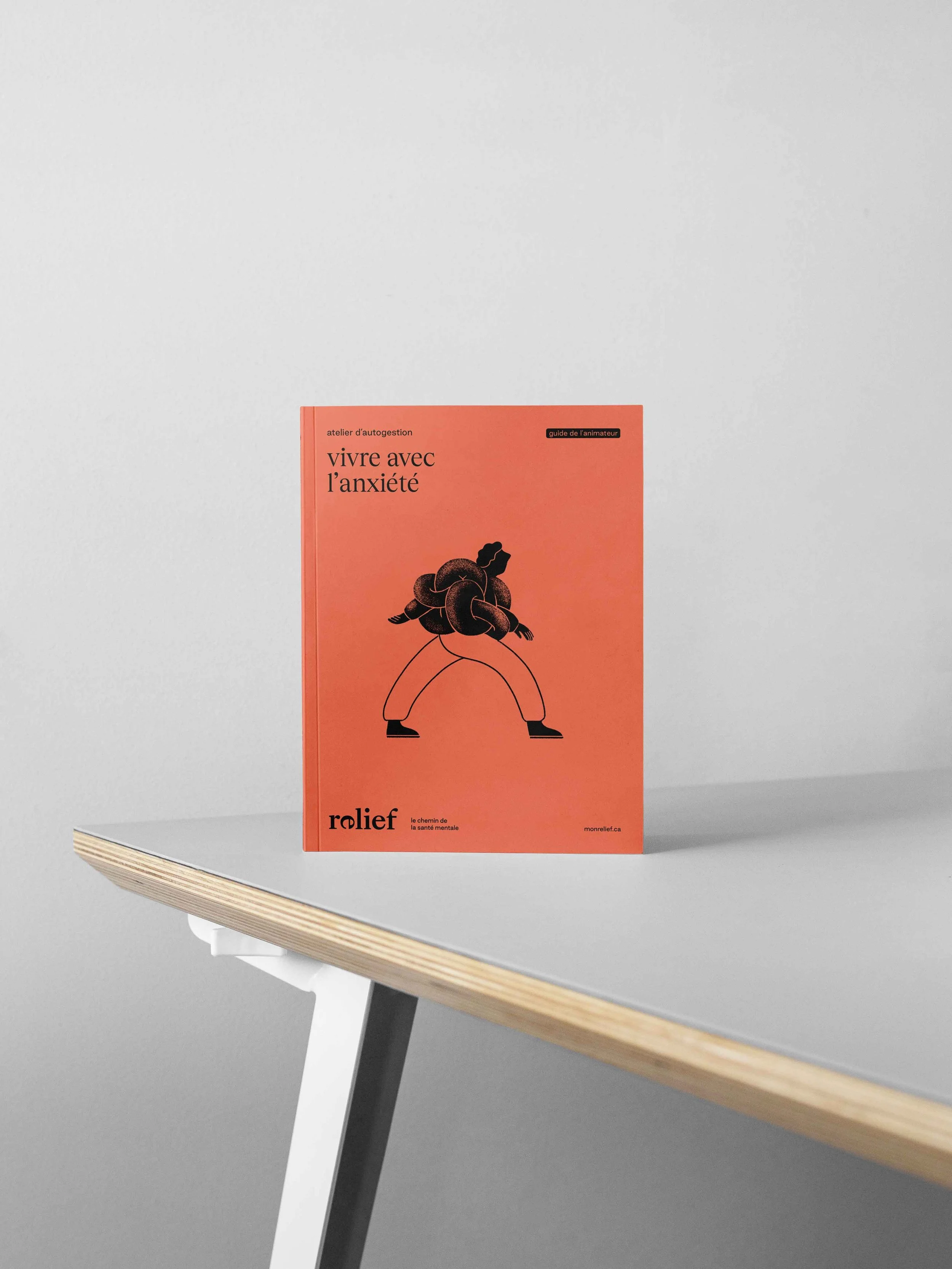 Photo du livre Vivre avec l’anxiété