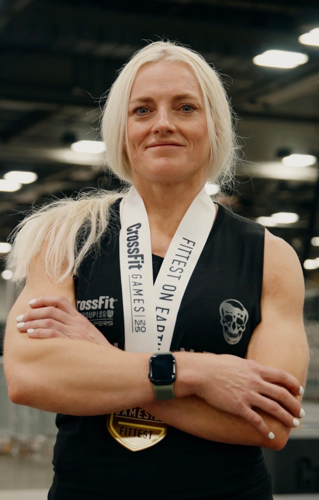 Carly Newlands takes 1st place at the Masters Crossfit Games… Again!