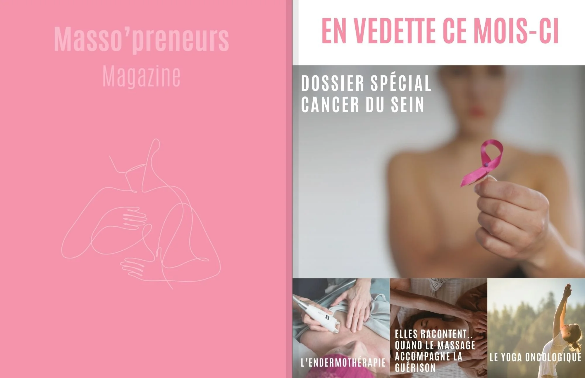 Masso’preneurs octobre ; Spécial ruban rose