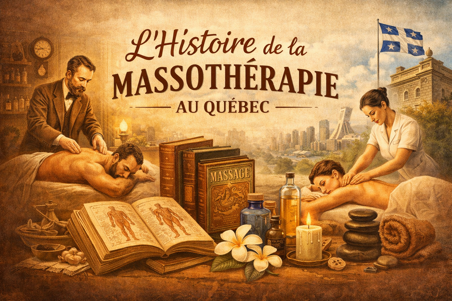 Un bref survol de l’histoire de la massothérapie au Québec