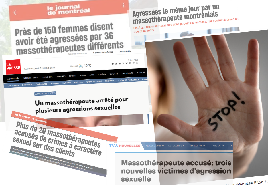  Massothérapie : renforcer l’encadrement pour protéger, rassurer et faire grandir la profession
