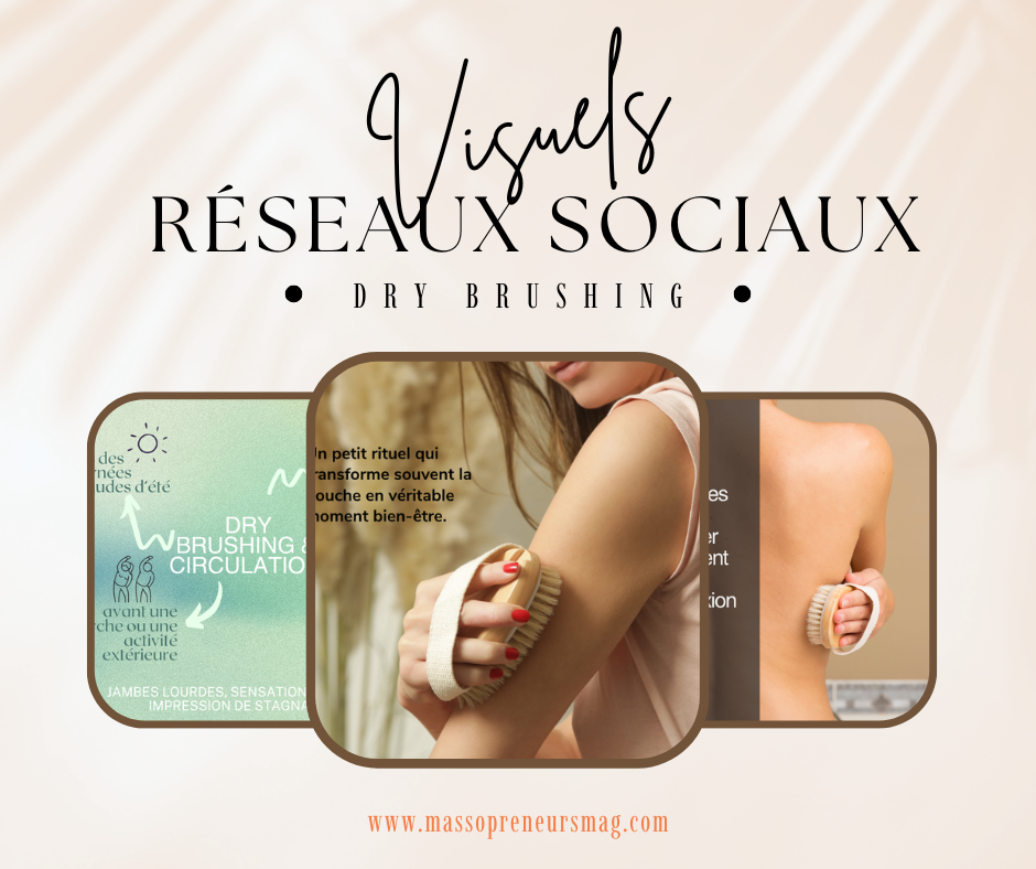 Bundle dDry Brushing –publications de  bien-être (format PNG)