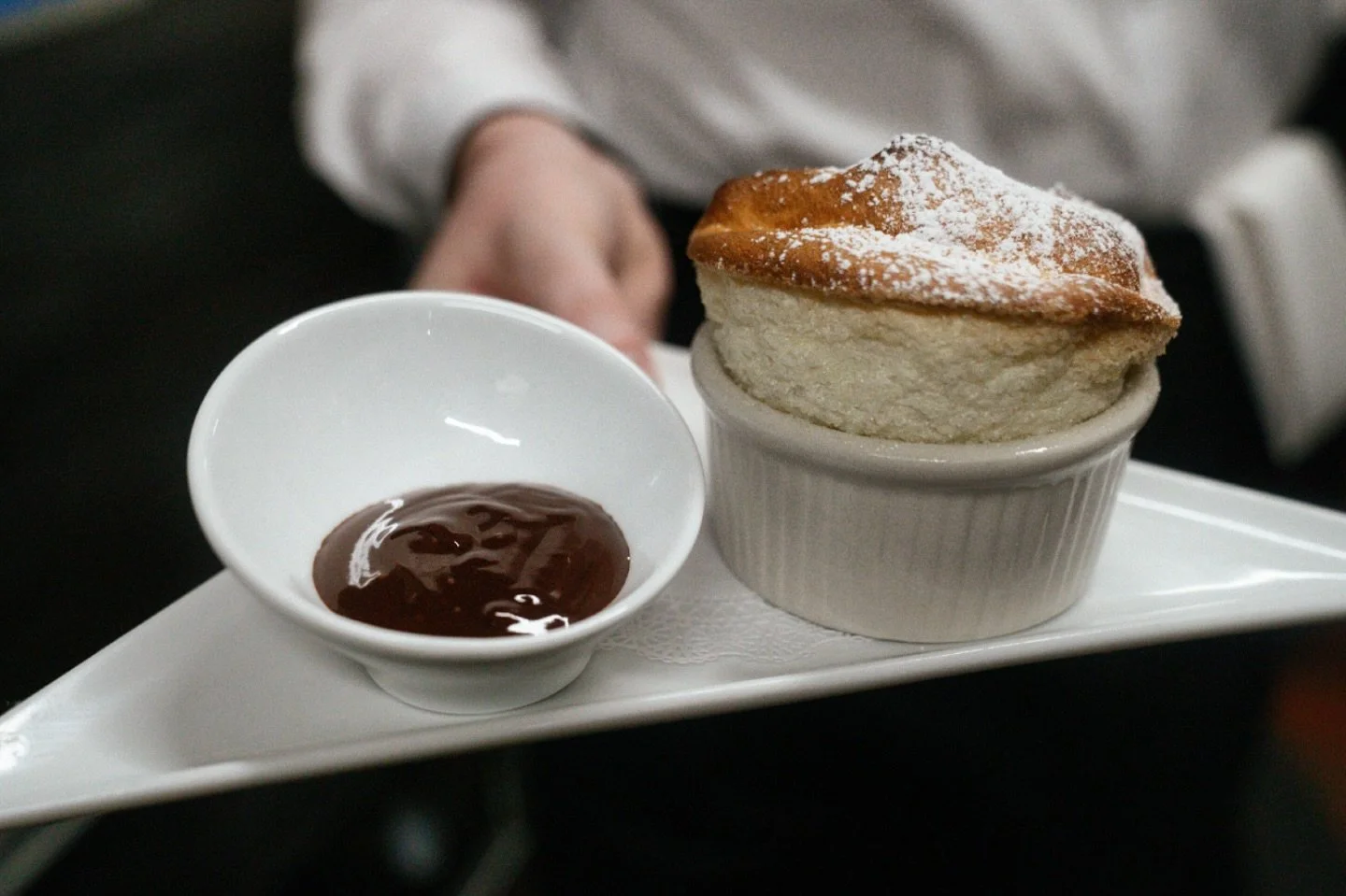 A sweet way to wrap up the night.

Dessert at Soup&ccedil;on isn&rsquo;t just an extra&mdash;it&rsquo;s part of the whole experience. From souffl&eacute;s to whatever seasonal thing we&rsquo;re excited about, we just want it to end on a high note.

S
