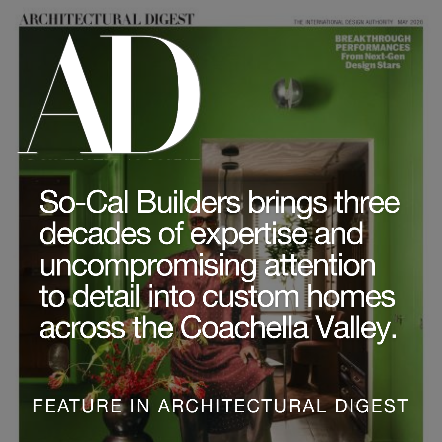 Feature in Architectural Digest
