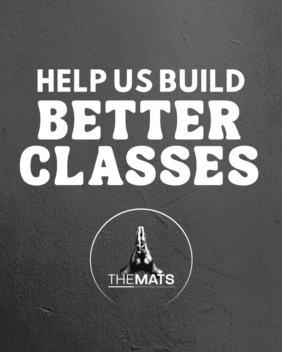 we want to build classes that actually work for YOU.

Take our 60-second survey and tell us:

&bull; What classes you want
&bull; Best times for you
&bull; What&rsquo;s been stopping you

🎟 You could win a FREE yoga class

👉 Link in bio or comment 