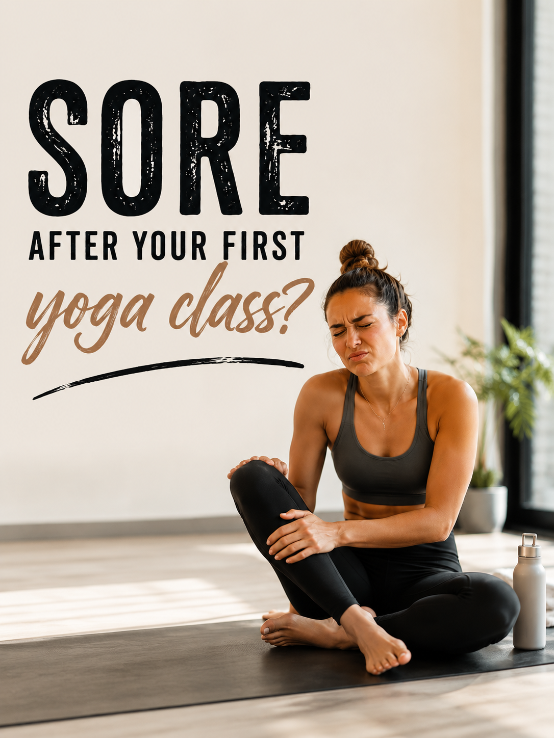 So Sore After Your First Yoga Class? Read This Before You Quit