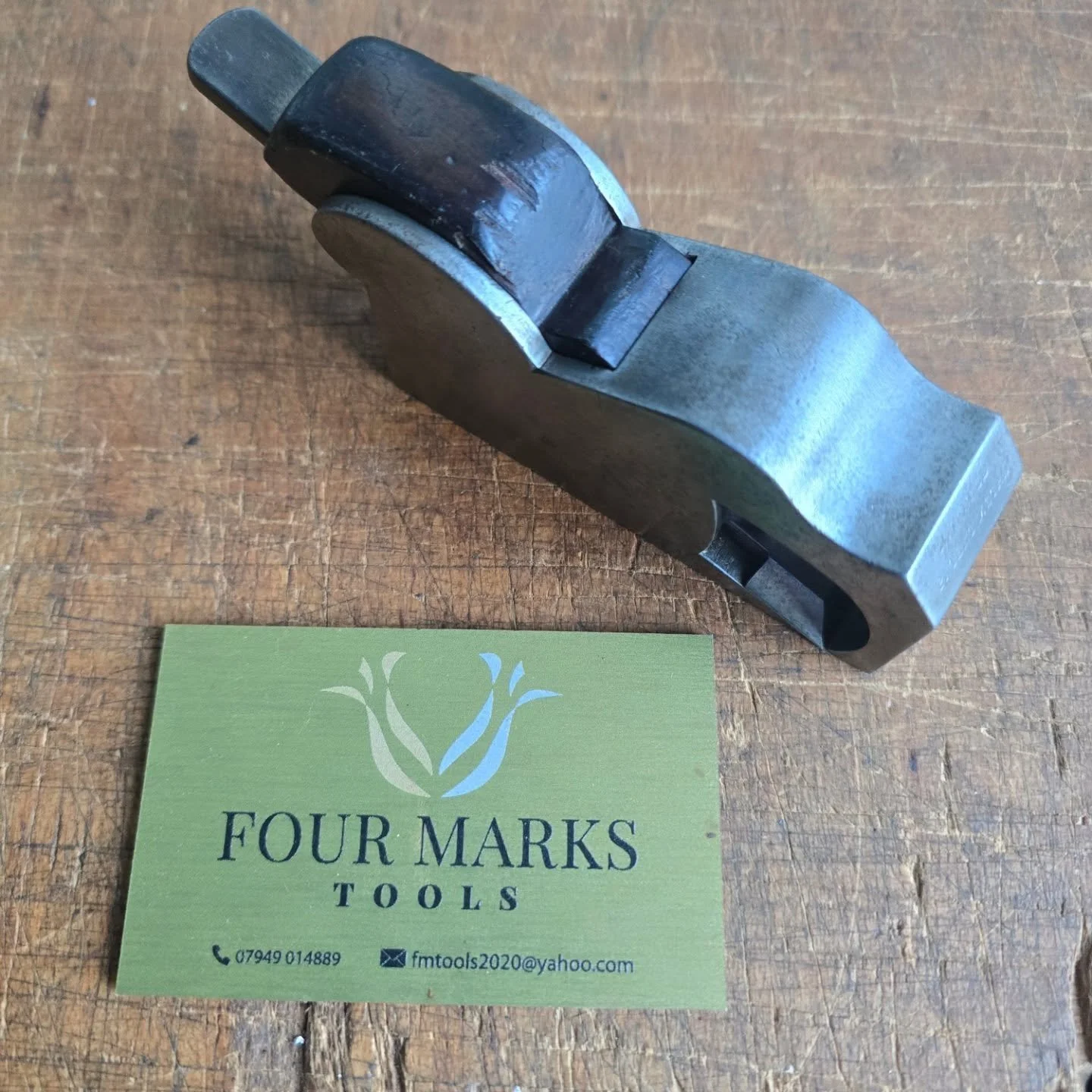 Bull Nose Infil Plane - no makers marks but stamped &quot;Mitchell Patent Metal&quot;. It looks very similar to a Slater plane. Excellent condition with a very tight mouth. DM if interested