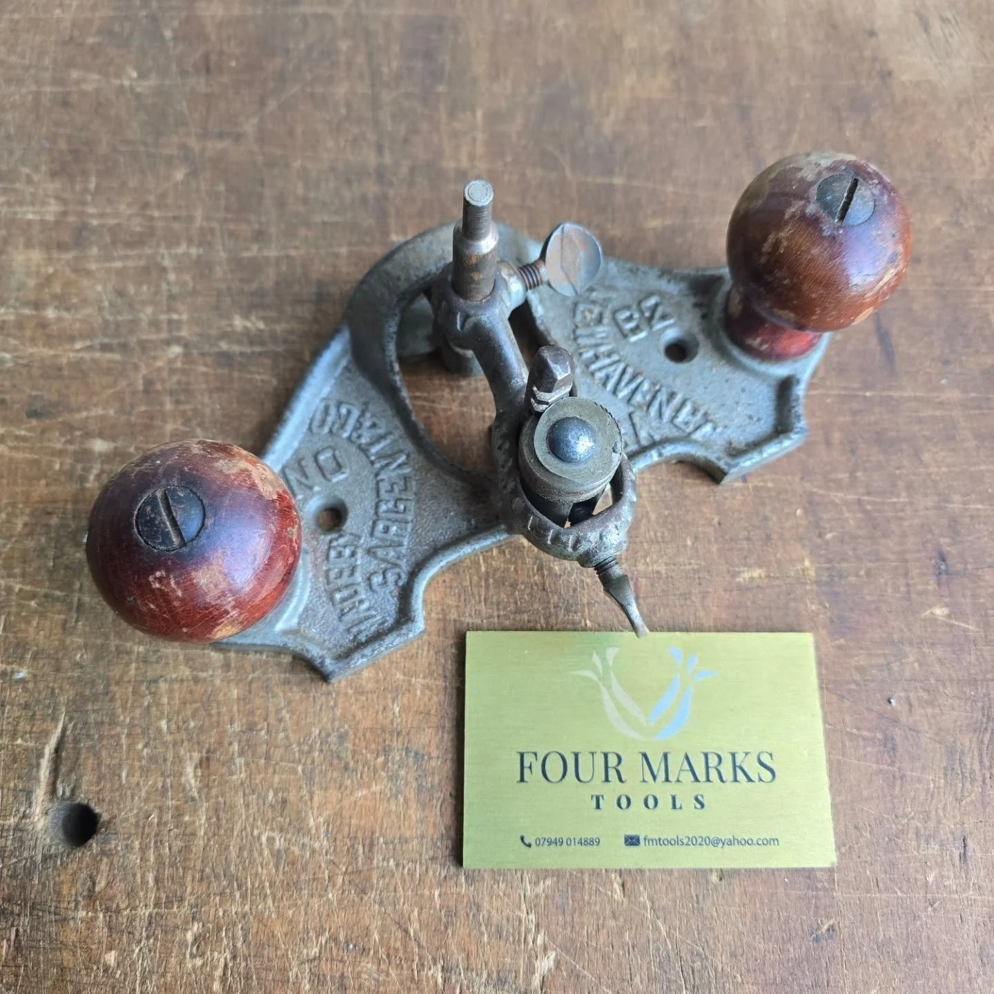 Sargent No 62 Open Throat Router Plane. Complete and original, unrestored. It was a great find this weekend at a workshop clearance. It took a while to find all the parts, but thankfully, they were all found. If you are interested &pound;145 inc UK P