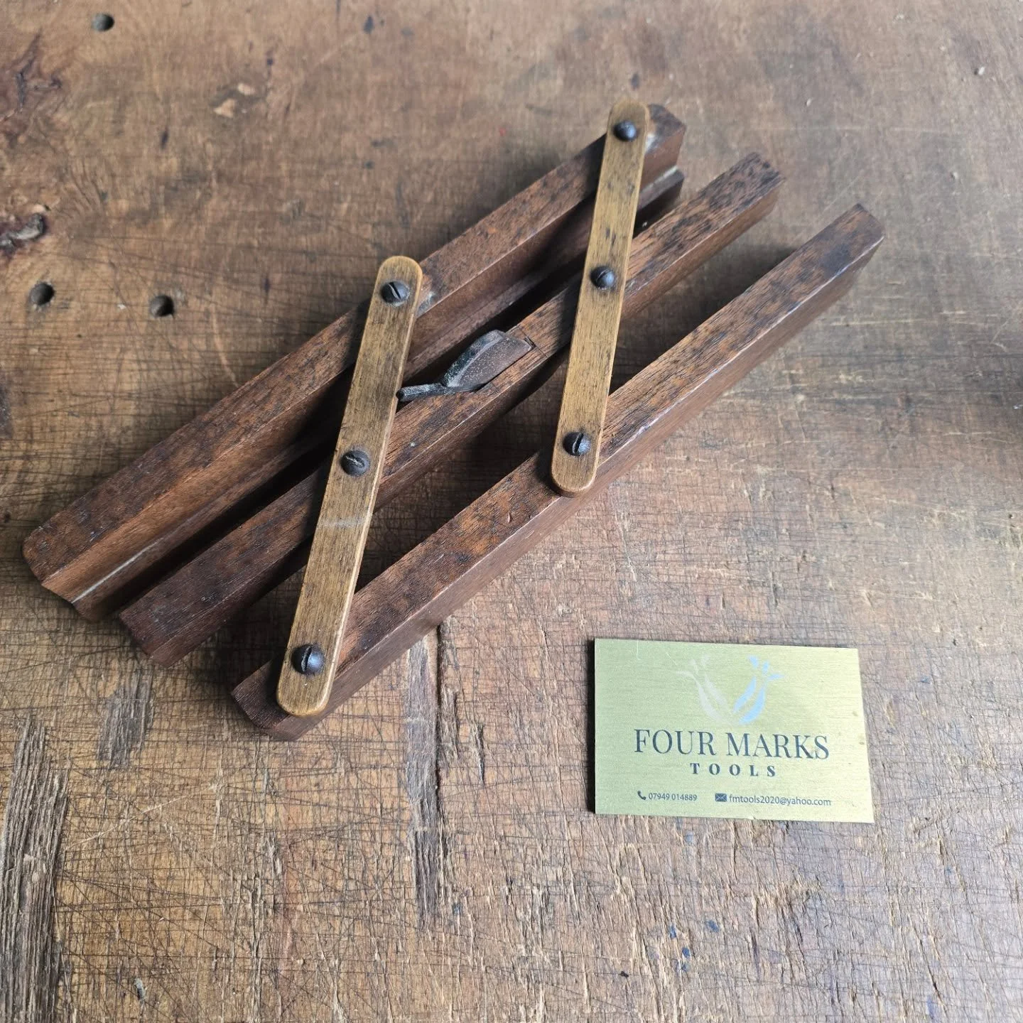 Three unusual planes picked up recently. Two grooving planes and a core box plane. Grooving planes have sold but the core box plane is still available. DM if interested