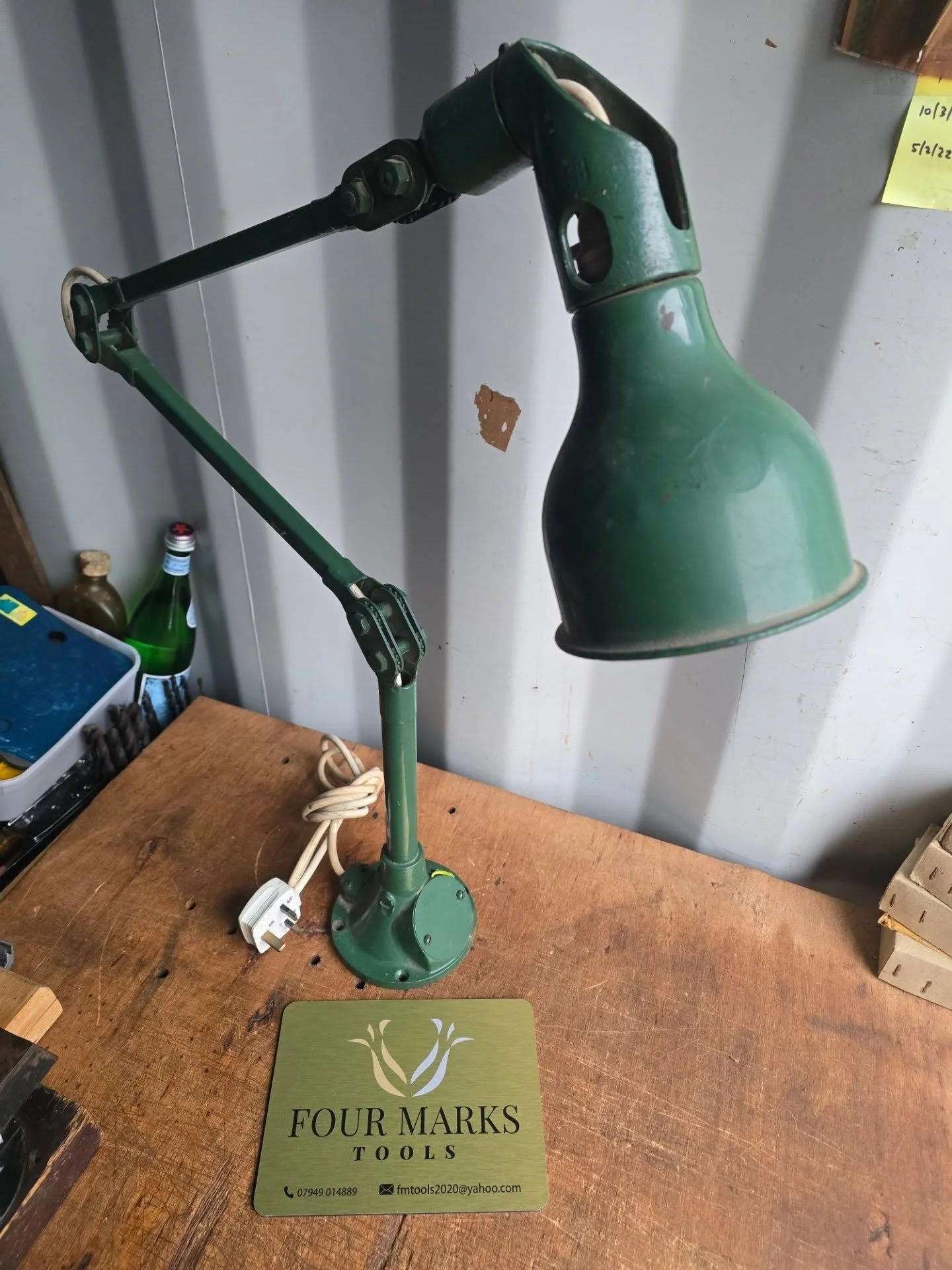 Mek Elek Engineers Lamp. Excellent original condition. Ready to be mounted and put to good use. Send me a DM if interested &pound;195 inc UK delivery