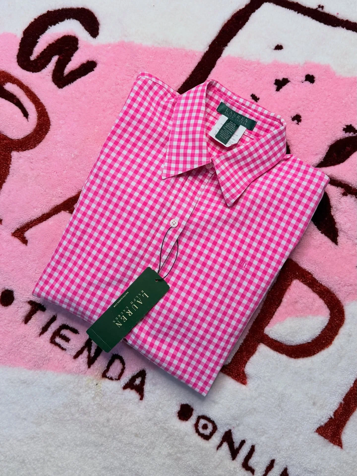 Dama blusa  Ralph R L talla M $799$