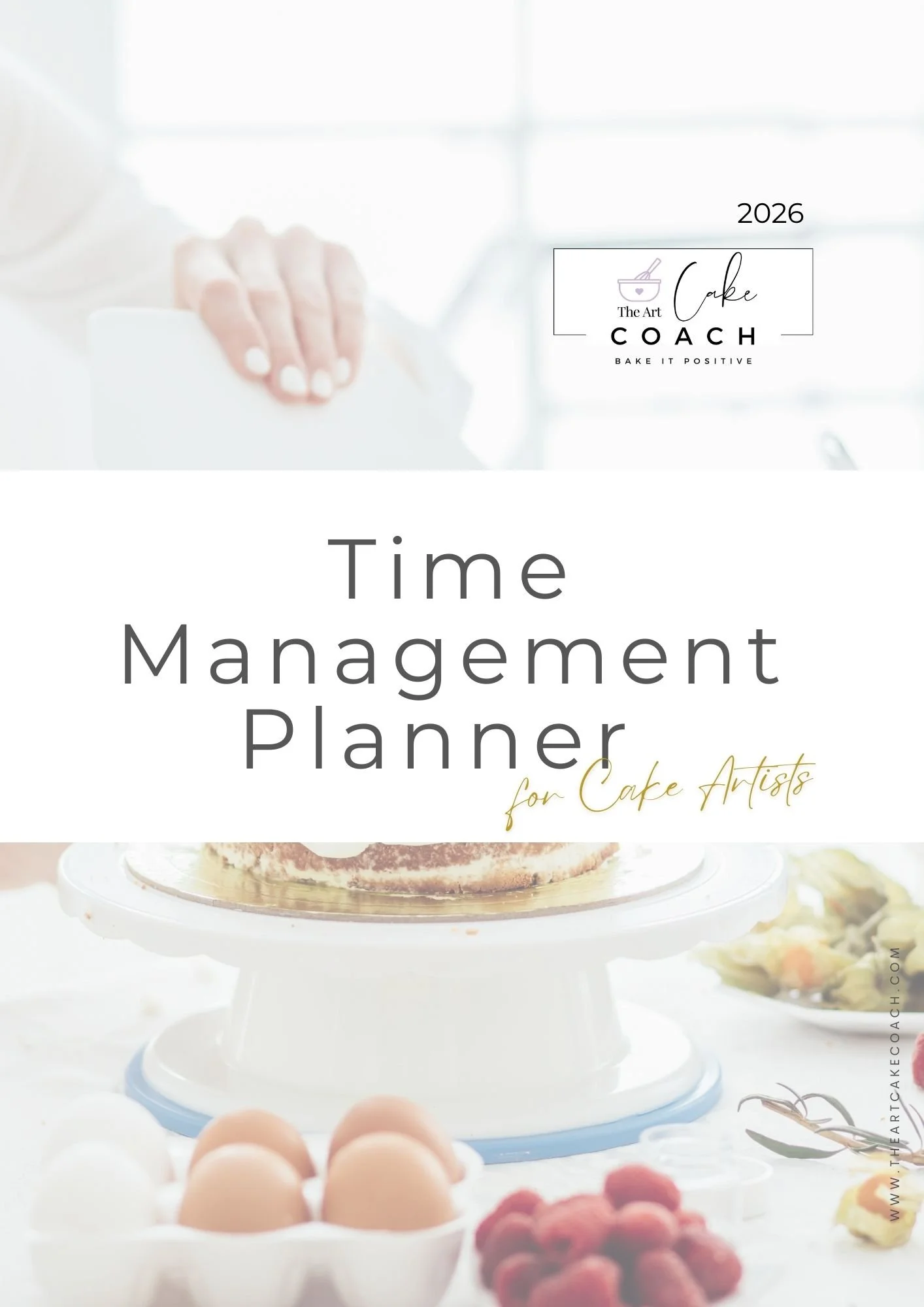 Time Management Planner for Cake Artists