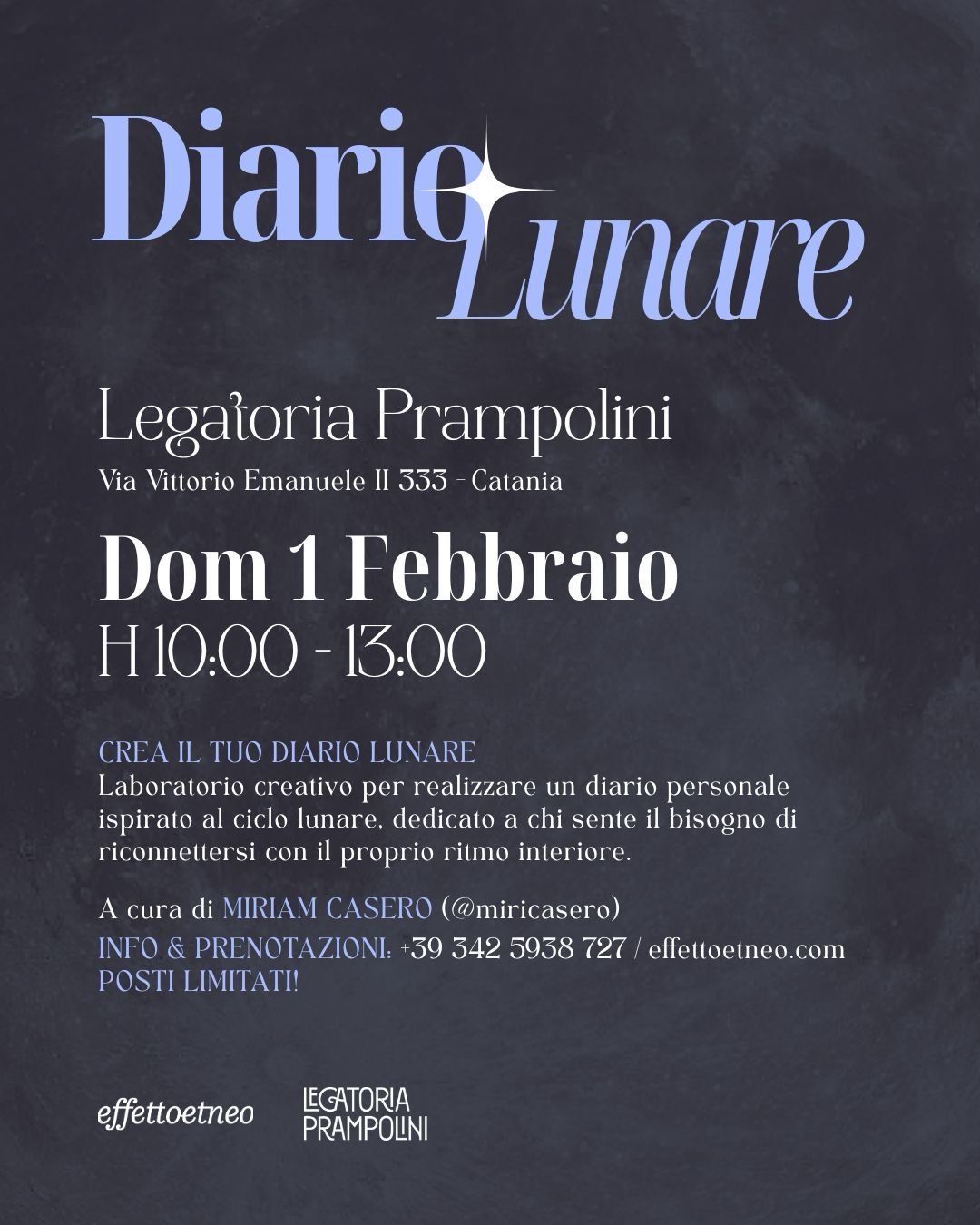 CREA IL TUO DIARIO LUNARE