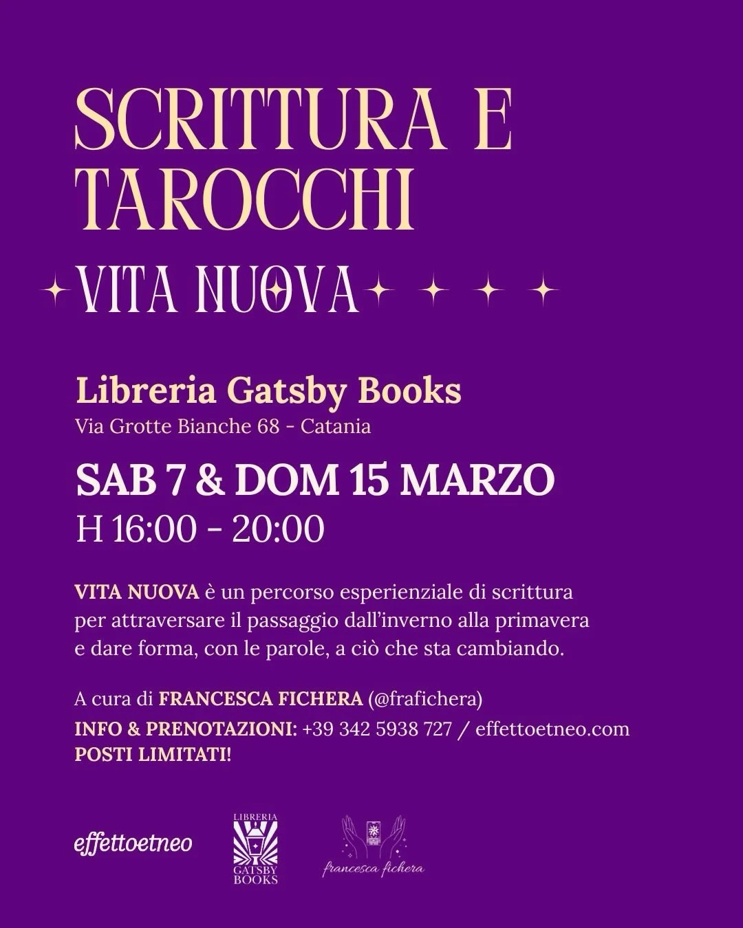 VITA NUOVA | SCRITTURA E TAROCCHI