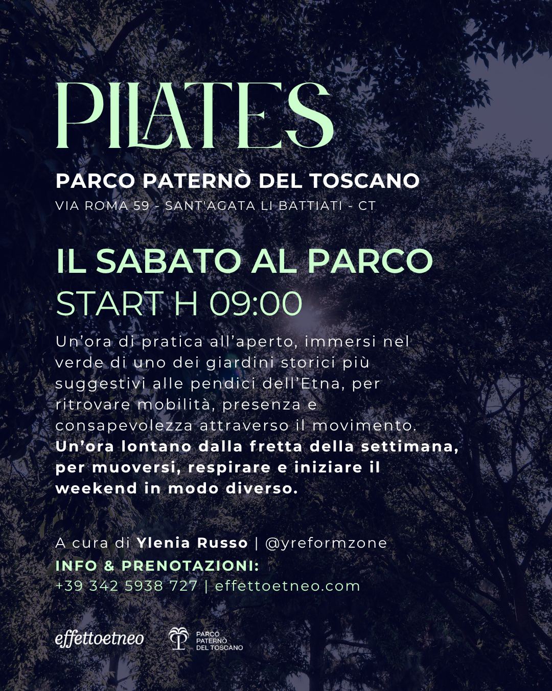 PILATES AL PARCO - 12/09