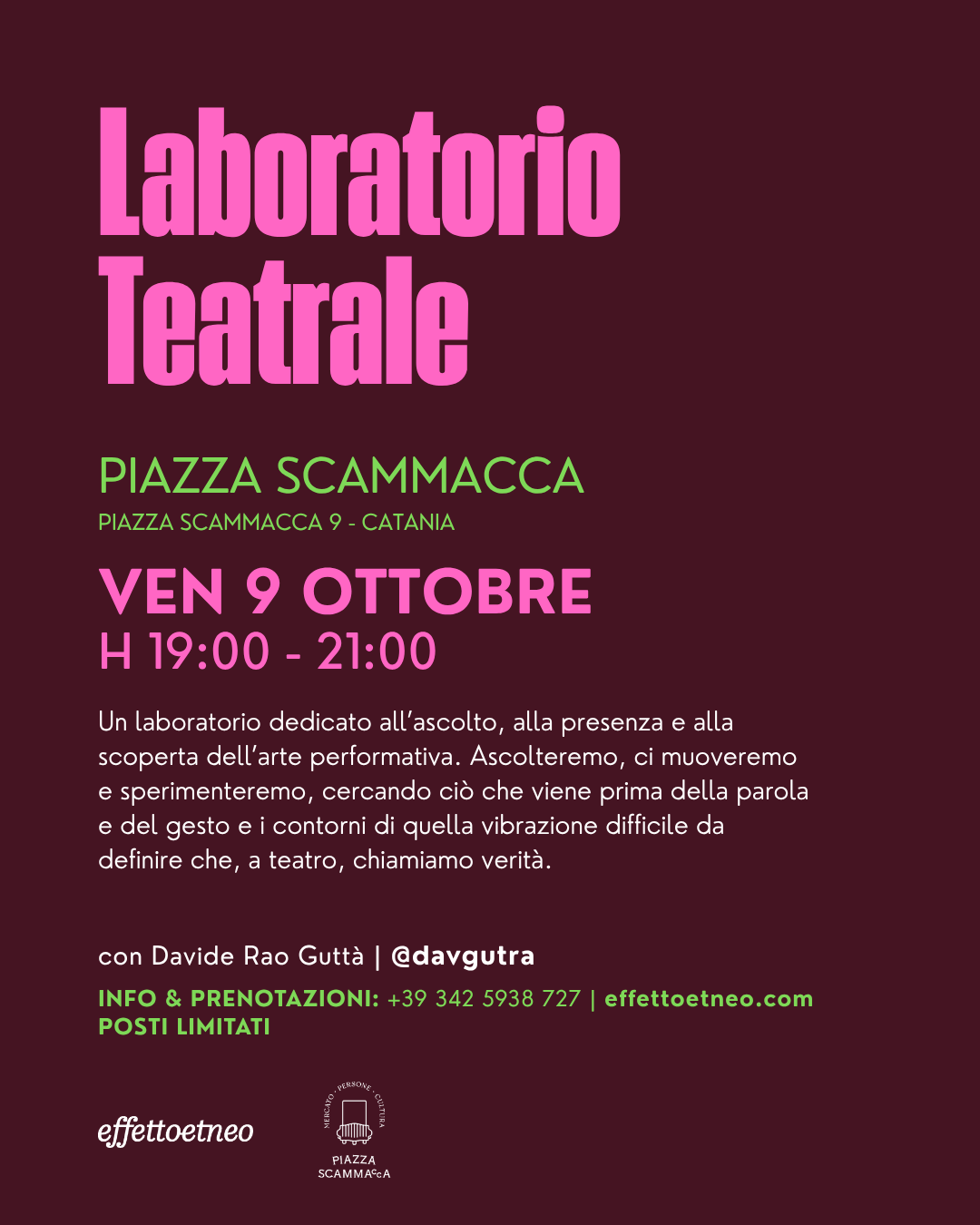 LABORATORIO TEATRALE - 09/10