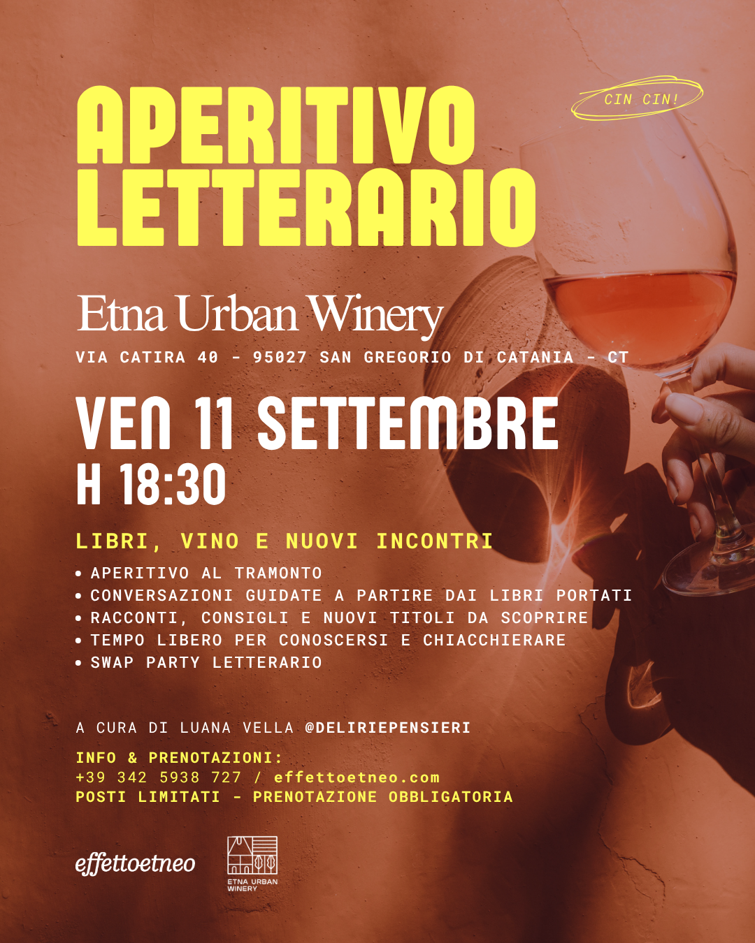 APERITIVO LETTERARIO - 11/09