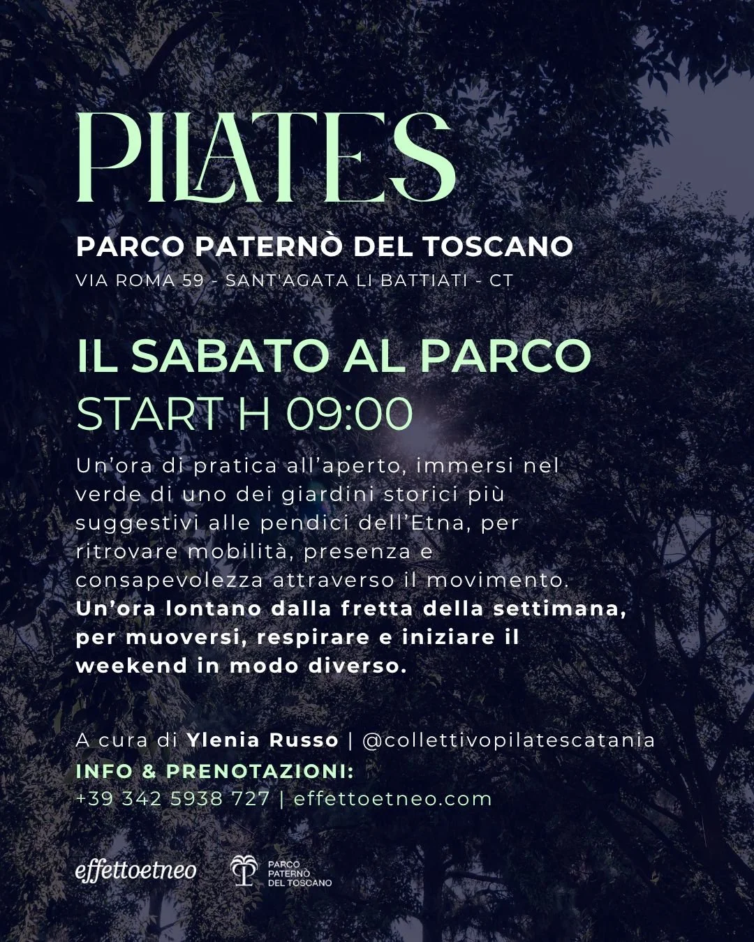 PILATES AL PARCO - 24/10