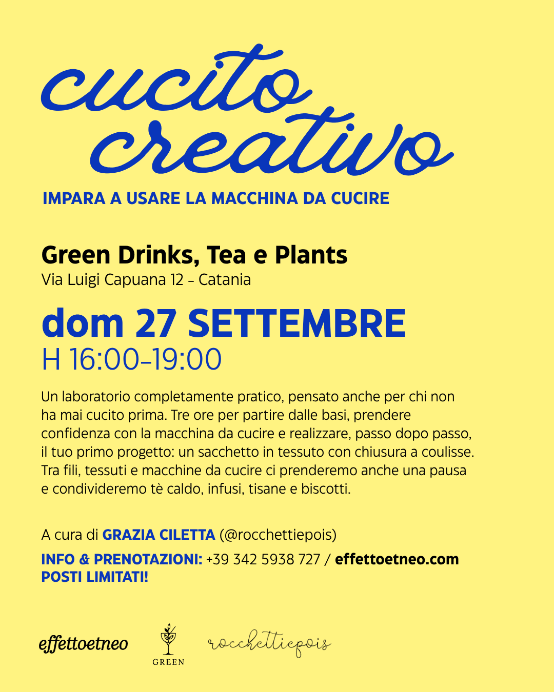 CUCITO CREATIVO - 27/09