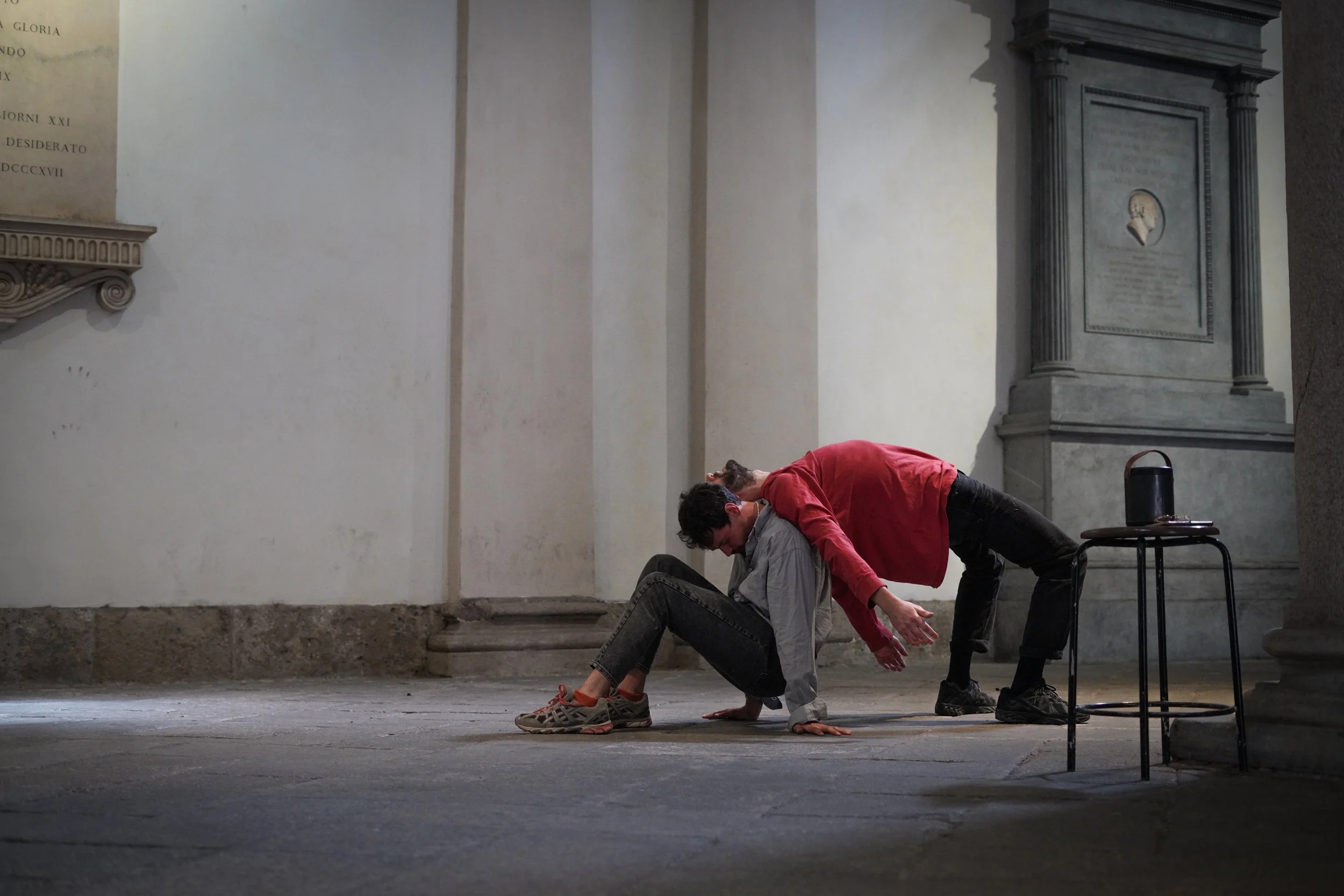 Mattia Peruzzo & Benjamin Mèlot, “Le rencontre a contre-jour” 